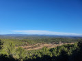 Vu sur le lac Sainte Suzanne (à sec)