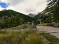 Vue arrière depuis La Chalp