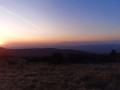 Vue coucher monts d'ard&egrave;che