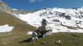 Vue de l'Aiguille du bas du Col de la Pourrachiére