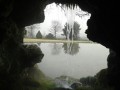 Vue de l'intérieur de la Grotte - Athis-Mons