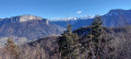 Vue de la chaine des Aravis