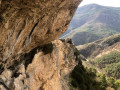 La forteresse troglodyte d'Aiglun