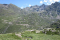 Vue de la piste qui conduit au Port de Rat