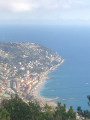 Vue de la plage d'Ospidaletti