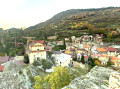 Vue de Roure depuis le Baous