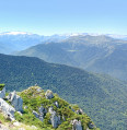 Pic de l'Escalette depuis le Col de Menté