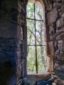 vue depuis l'intérieur de la Chapelle