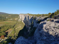 Vue depuis la falaise