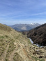 Vue depuis la sente qui mène au col d’aran