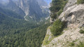 Vue depuis le chemin à droite du point 9