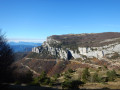 View from Col Natural towards the Col de Rousset road