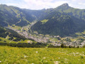 Vue depuis le sentier balcon de retour au parking