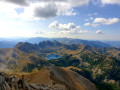 Vue depuis le sommet du Mont Pelat