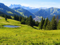 Vue depuis les chalets de Mouet