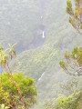 Vue des chutes d'eau de la rivière des marsouins