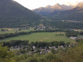 Vue des estives sur la vallée de St Lary