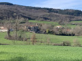 Vue des Gaux avant la montagne noire