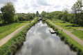 Vue des onze écluses du canal d'Ille et Rance