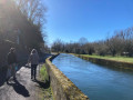 Vue du canal sur le chemin de retour