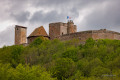 Vue du château en contrebas