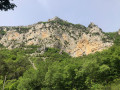 Vue du cirque de falaises