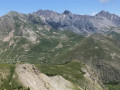 La Crête de la Blanche suivie du vallon de Chaufrède