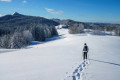 Vue du Crêt du Nerbier en janvier