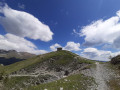 Vue du fort des 3 communes au sommet de l'Authion (2080m)