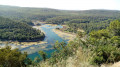 Vue du Lac au belvédère.