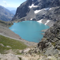 Lac de l'Eychauda par le Pas de l'Âne et le Col des Grangettes