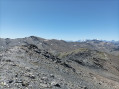 Vue du parcours sur l'arête