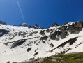 Vue du refuge le 11 mai