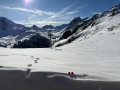 Fort du Collet, la Turra et Bon Pré depuis Valfréjus