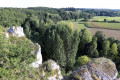 Entre falaises et coteaux de l’Anglin à Mérigny, Rocher de la Dube