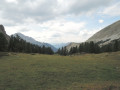 Vue du vallon en montant au col Albert