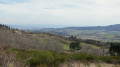 Vue en direction de la vallée du Rhône