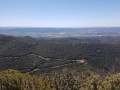 Vue lors de la descente