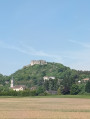 Le site archéologique de Mediolanum depuis Fleurey-sur-Ouche