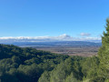 La Vierge de Cruque depuis le Domaine de l'Hospitalet