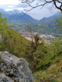 Vue sur Faverges.