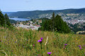 Vue sur Gérardmer et le lac