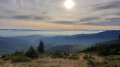 Vue sur l'Alsace et les Alpes