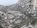 Vue sur La calanque de Marseillevyre