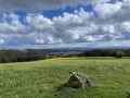 Vue sur la Chaîne des Puys depuis la Chapelle de Montagard