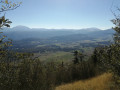 Vue sur la chaîne du Vercors