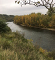 Vue sur la Garonne en novembre