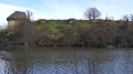 Vue sur la grande tour du chateau