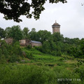 La Tour de Peyrebrune depuis Alrance