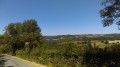 Vue sur la vallée de la Bonnette et Caylus